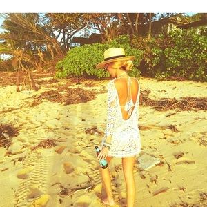 Sunny crochet cover up